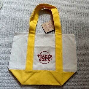 Trader Joe’s Yellow Mini Tote Rare